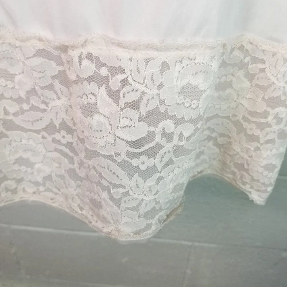 Vtg 50s Movie Star blush pink fullslip lingerie slip dress
